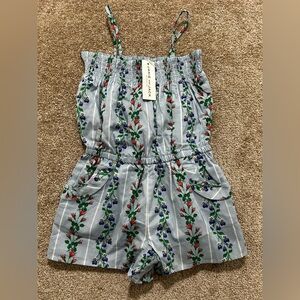 Janie and Jack 6 Floral romper‎
